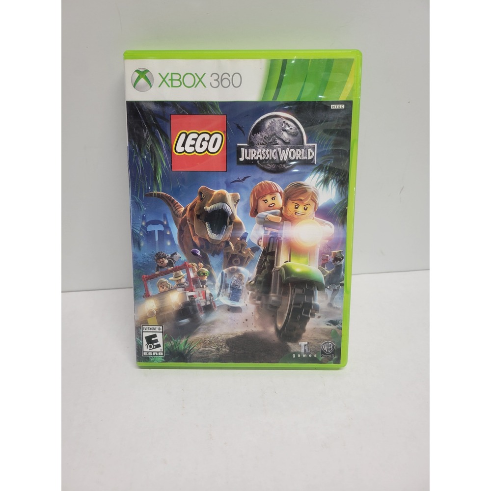 LEGO Jurassic‎ World Xbox 360 Video Game Warner Bros TT Games 2015 NTSC E10+